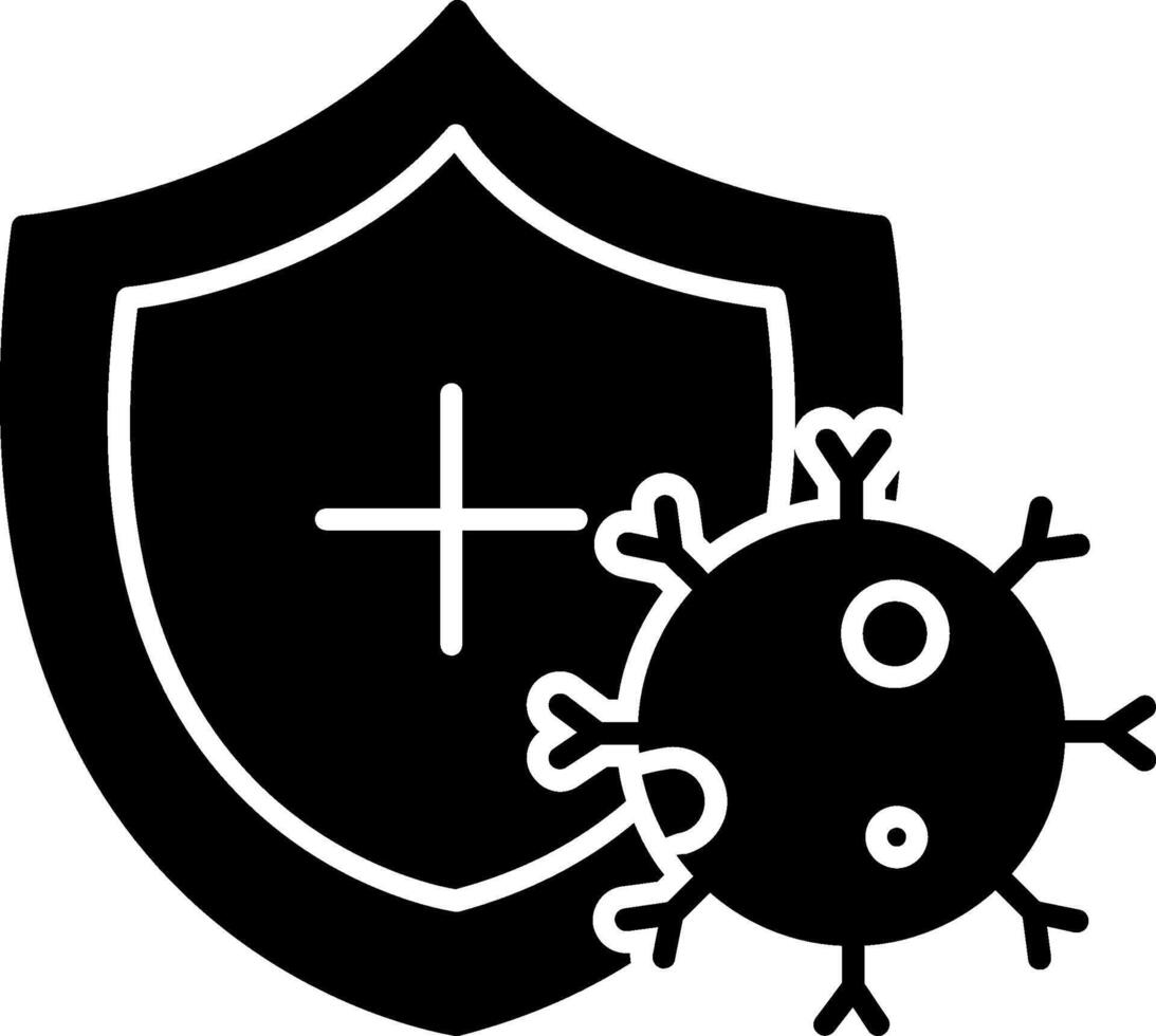 Immunology Icon Design Symbol vector