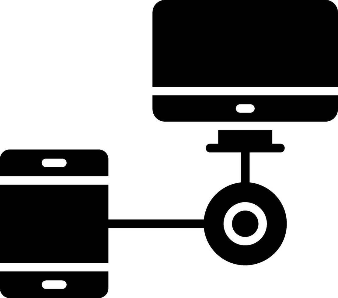 Linked Icon Design Symbol vector