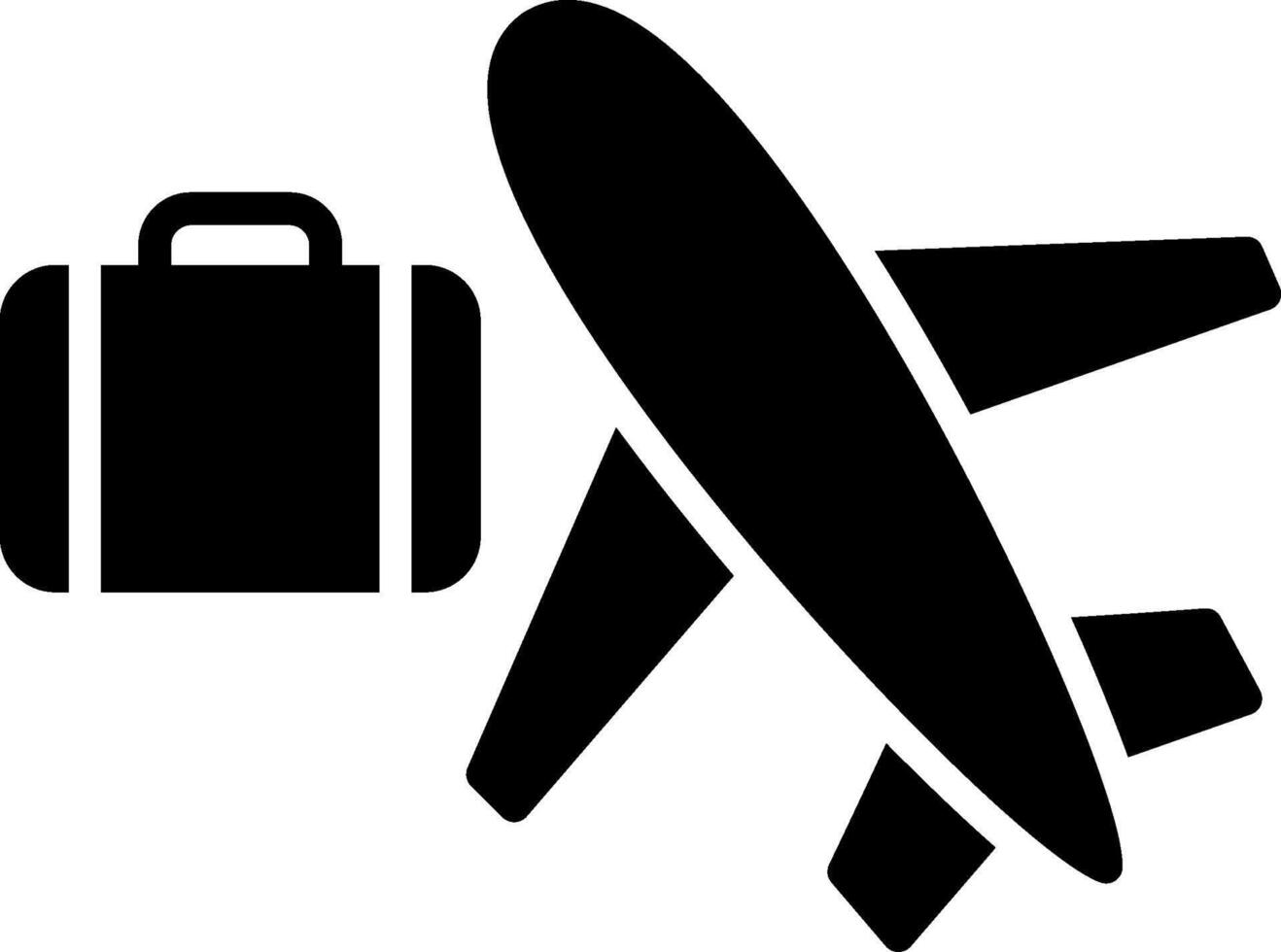 Business Trip Icon Design Symbol vector