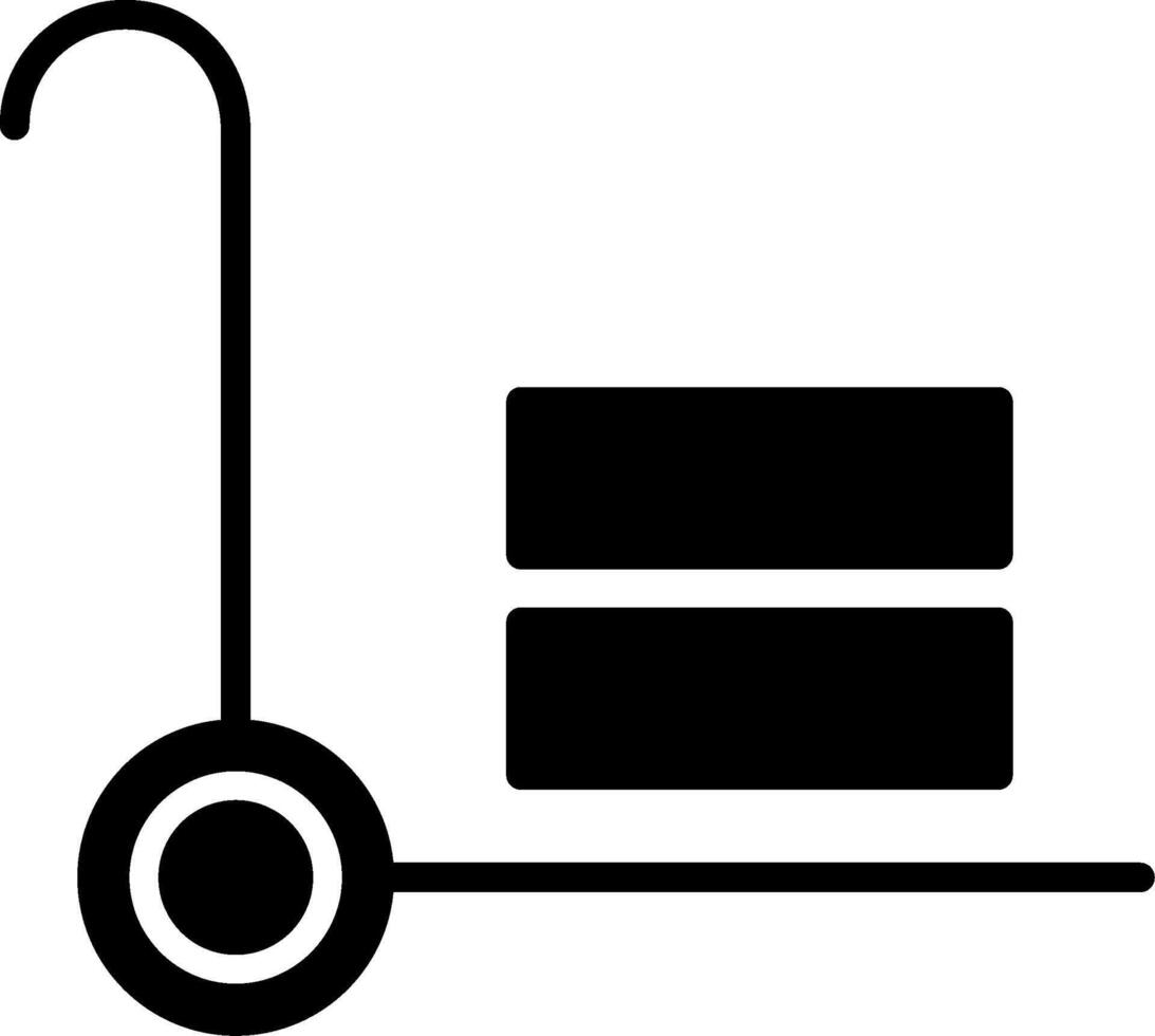 Trolley Icon Design Symbol vector