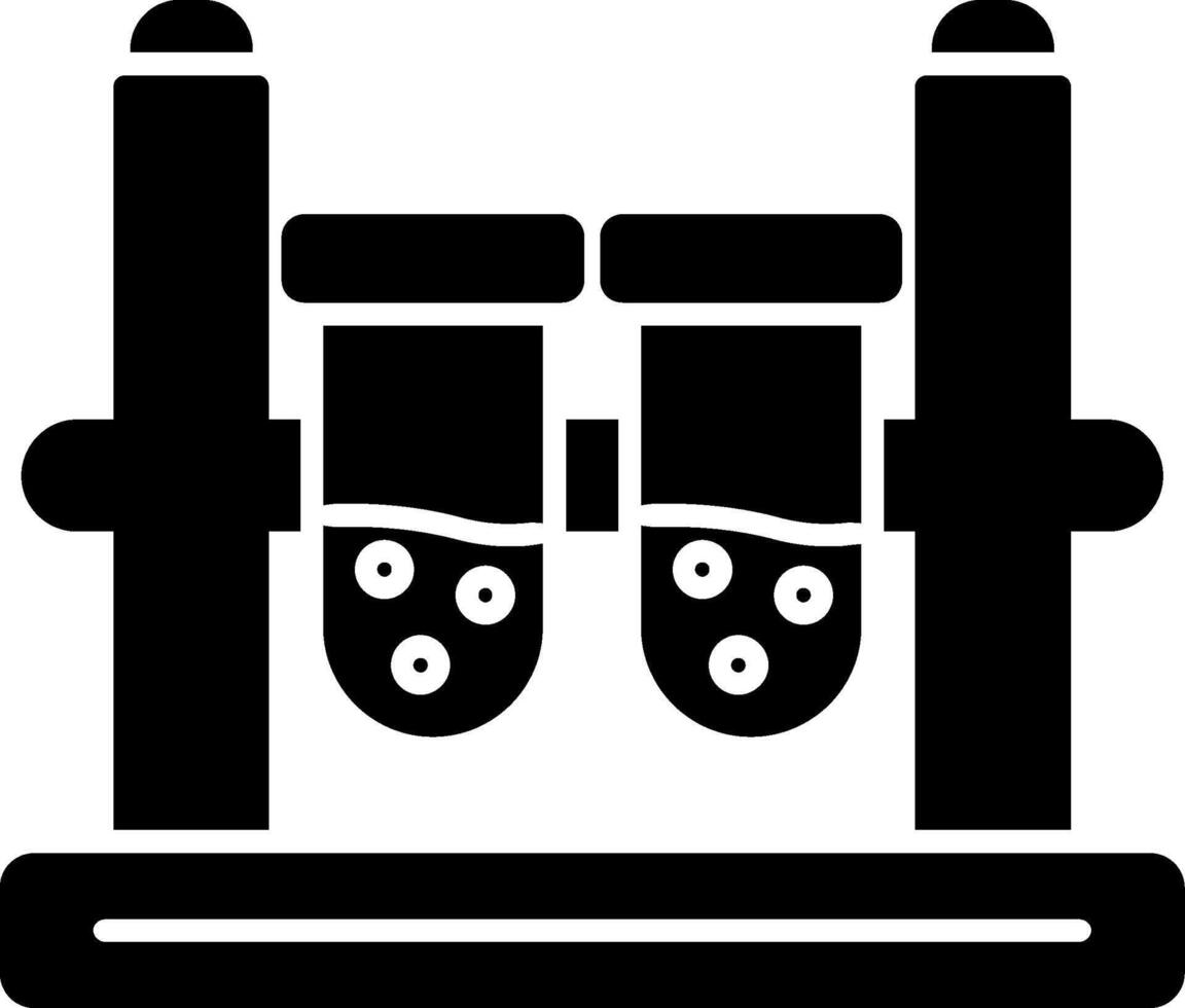 Test Tubes Icon Design Symbol vector