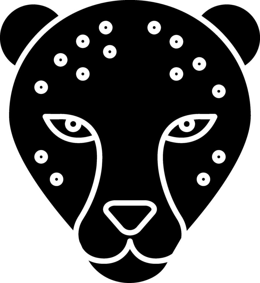 Leopard Icon Design Symbol vector