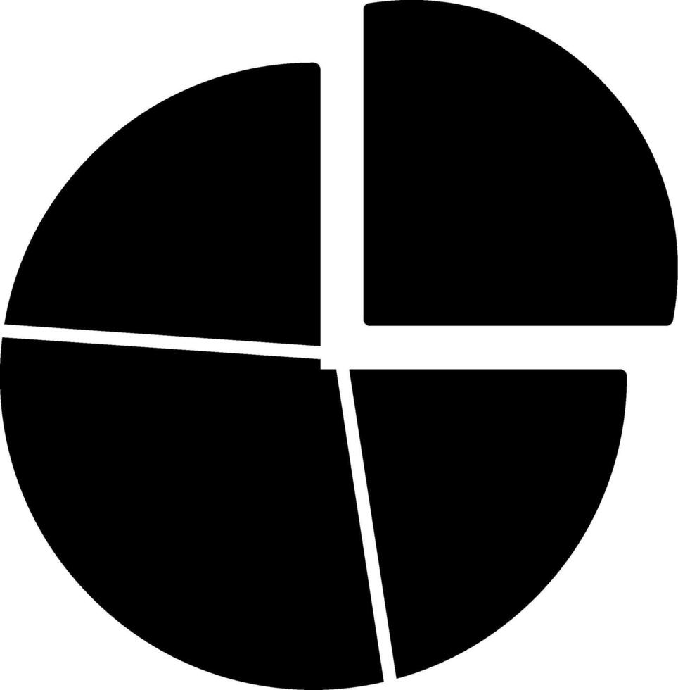 Pie Chart Icon Design Symbol vector