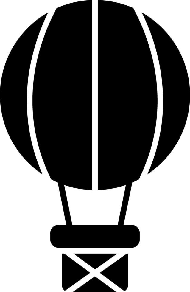 Hot Air Balloon Icon Design Symbol vector