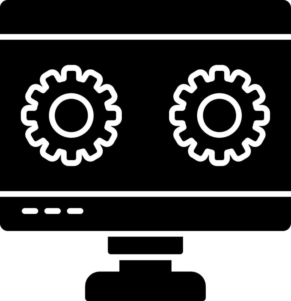 Computer Settings Icon Design Symbol vector
