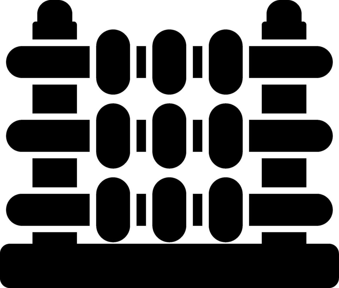 Abacus Icon Design Symbol vector