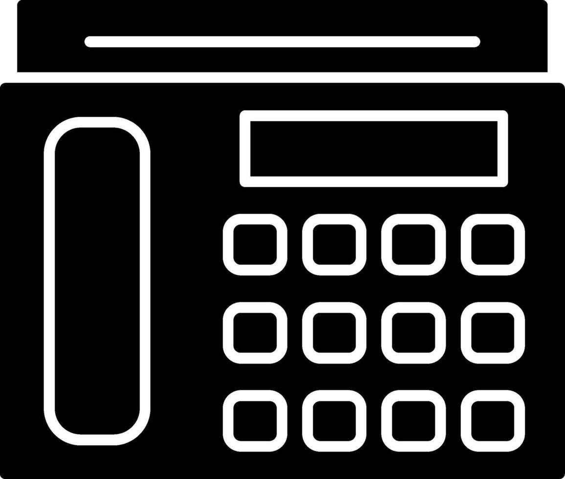Old Phone Speaker Icon Design Symbol vector