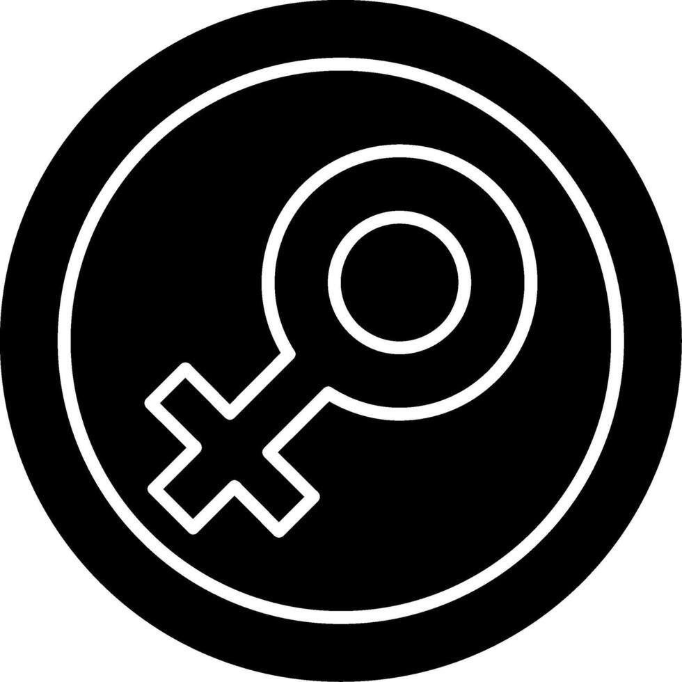 Female Symbol Icon Design Symbol vector