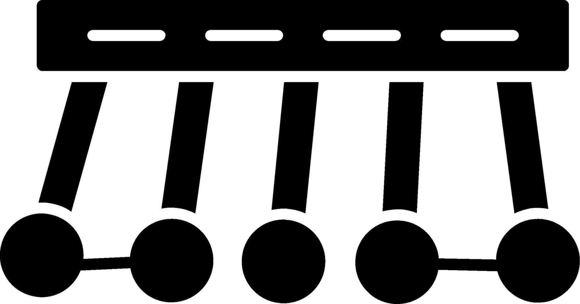 Pendulum Icon Design Symbol vector