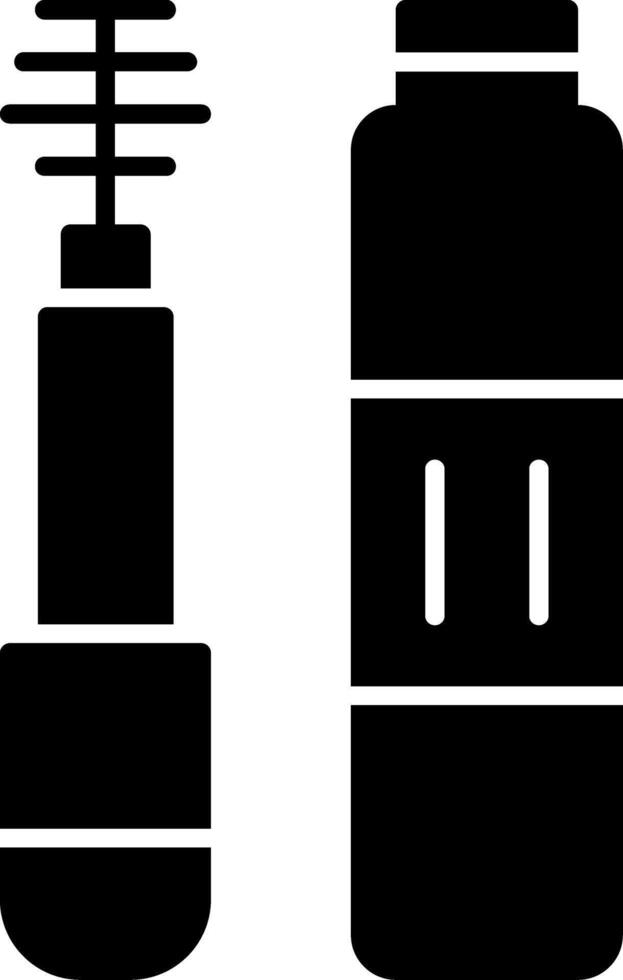 Eyelash Mascara Icon Design Symbol vector