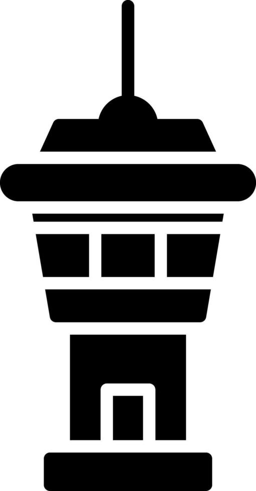 Control Tower Icon Design Symbol vector