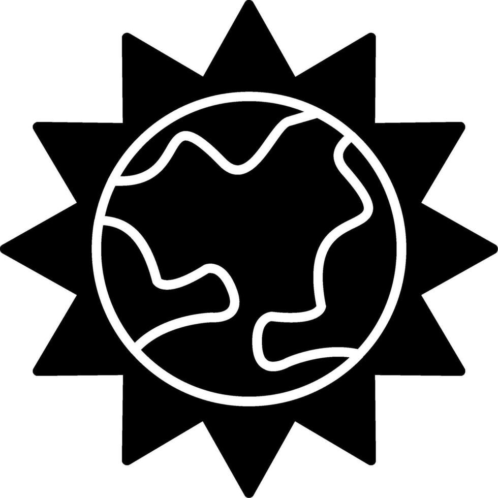 Sun Icon Design Symbol vector