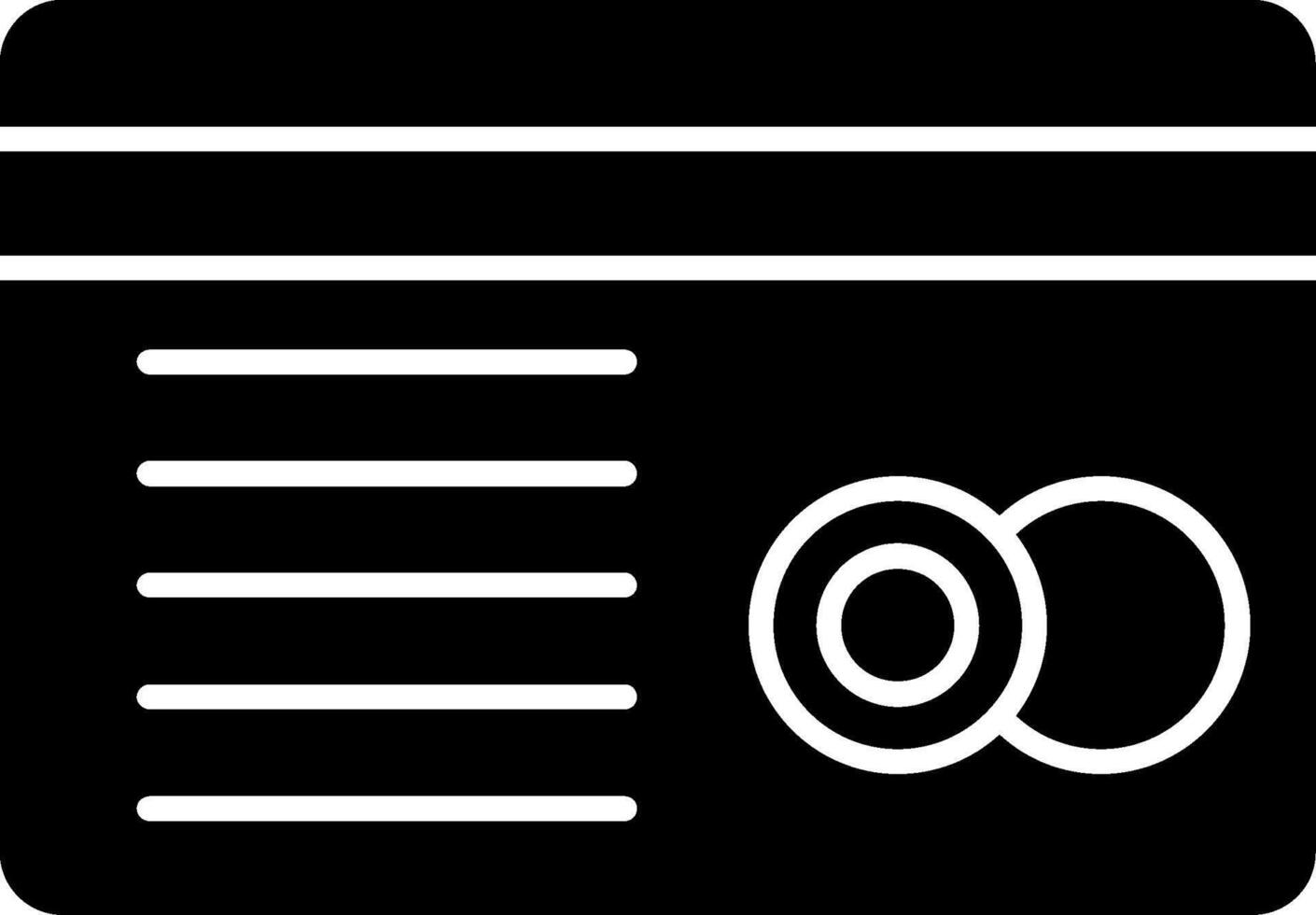 Credit Card Icon Design Symbol vector