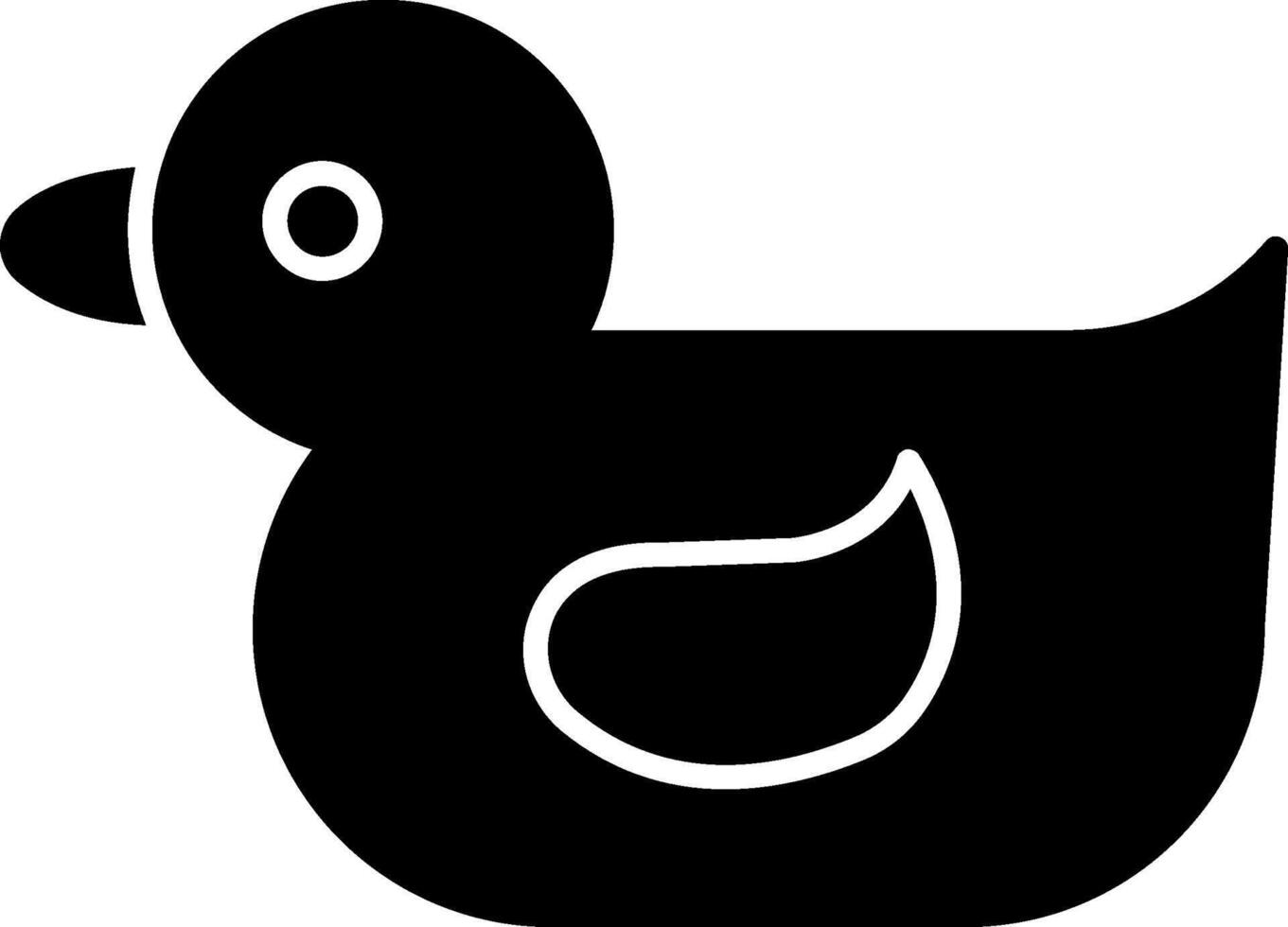 Duck Icon Design Symbol vector