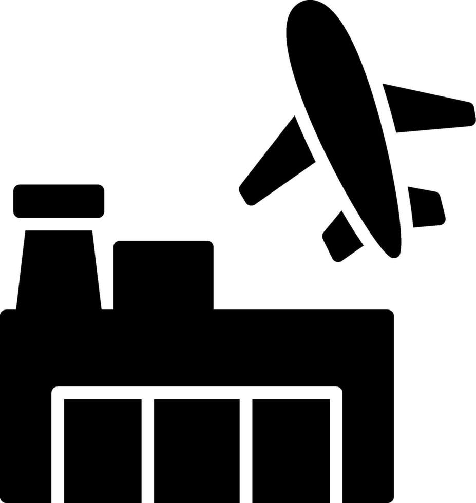 Airport Icon Design Symbol vector
