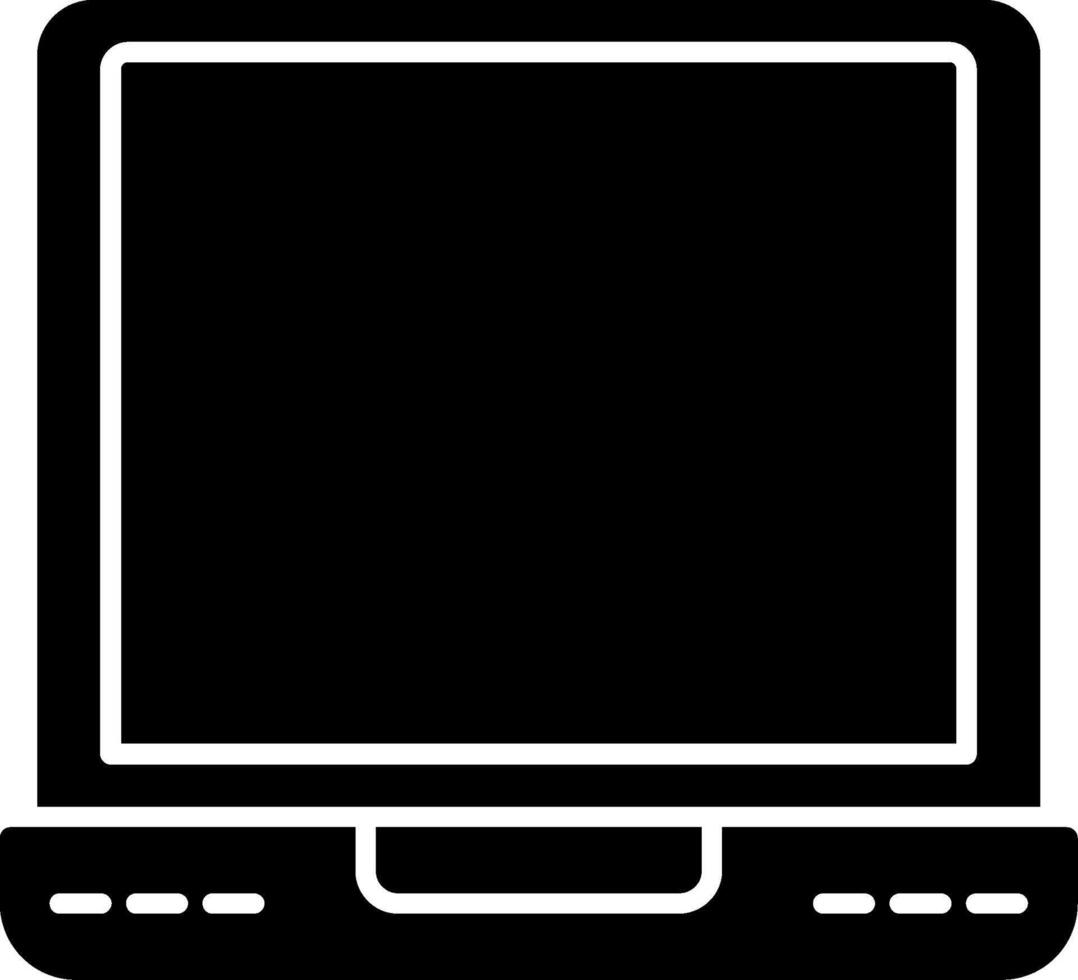 Laptop Icon Design Symbol vector