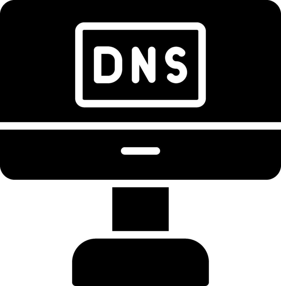 Dns Icon Design Symbol vector