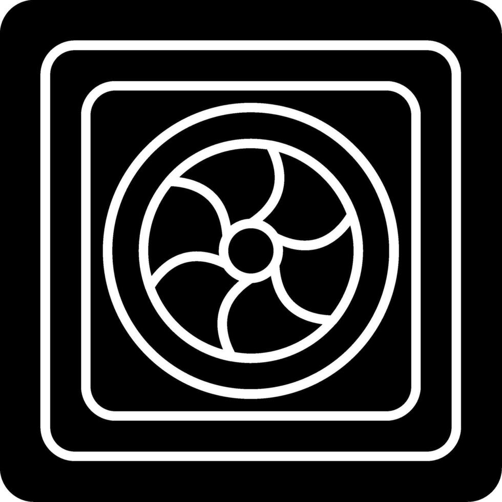 Fan Icon Design Symbol vector