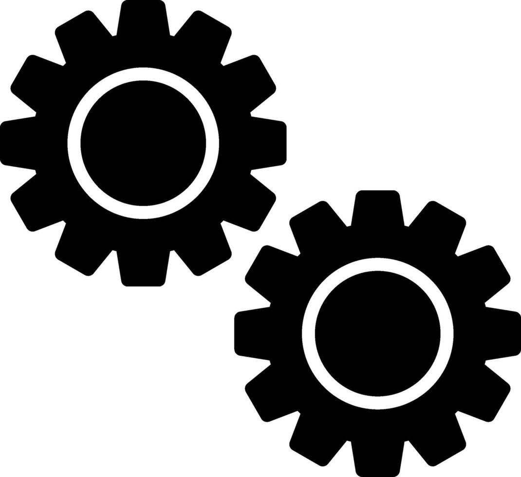 Settings Icon Design Symbol vector