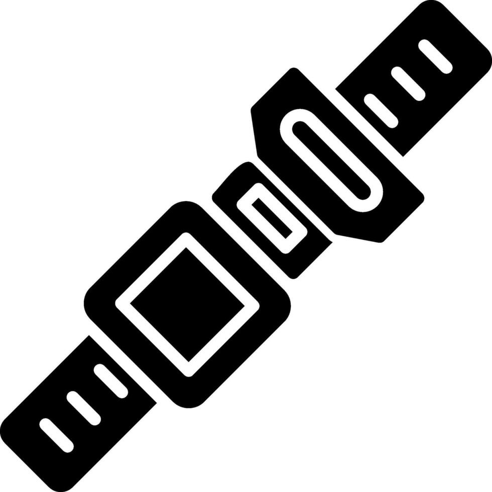 Seat Belt Icon Design Symbol vector