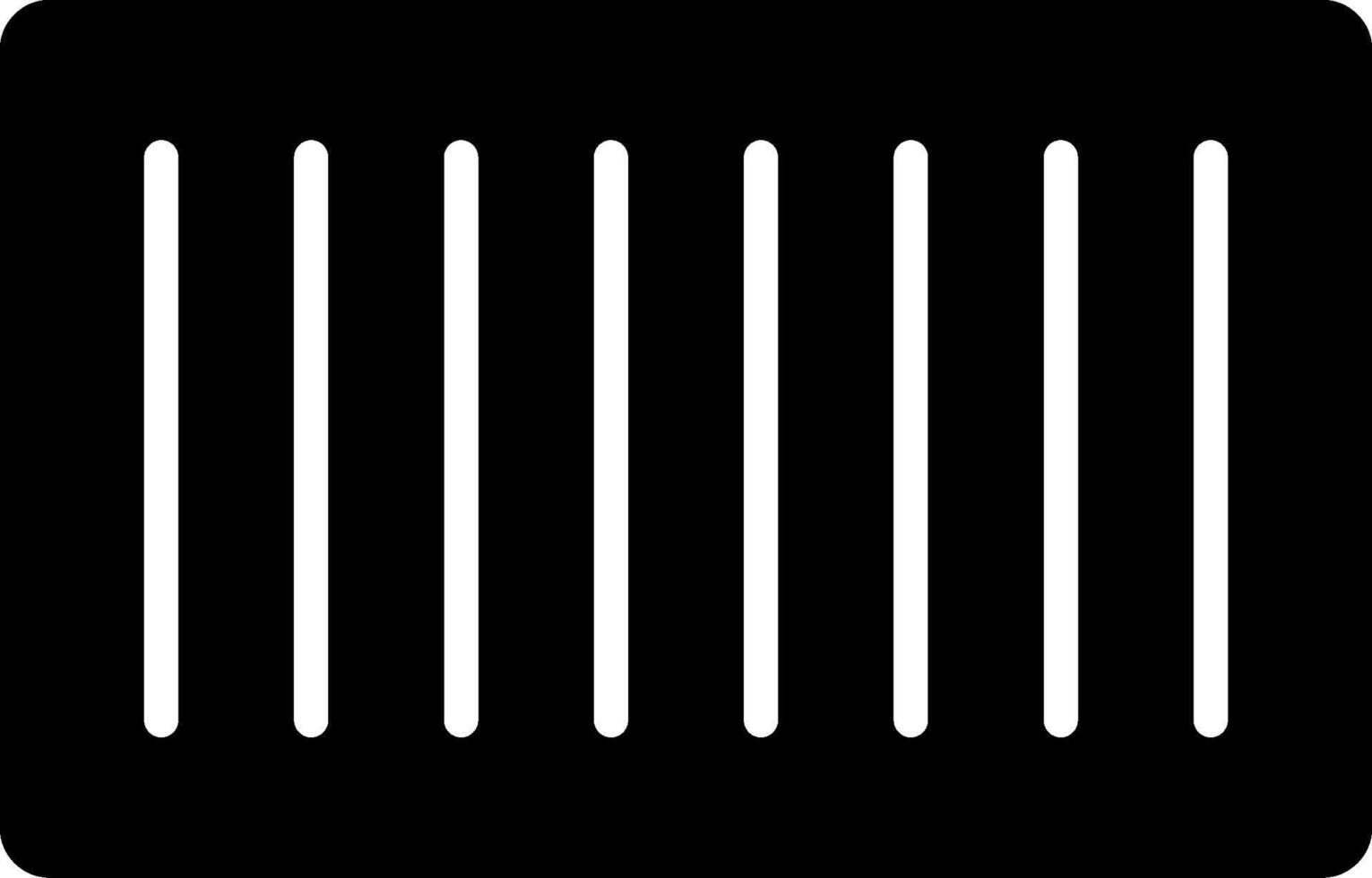 Barcode Icon Design Symbol vector