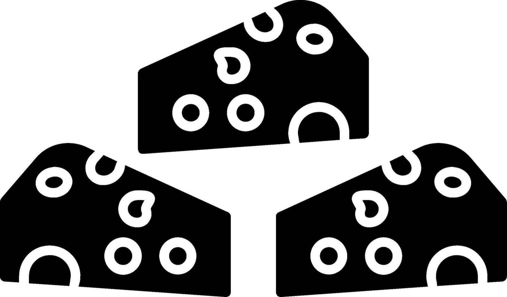 Cheese Icon Design Symbol vector