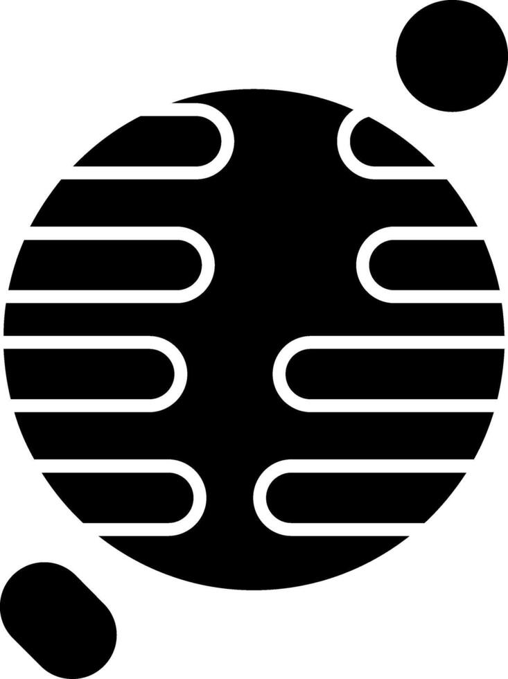 Uranus Icon Design Symbol vector