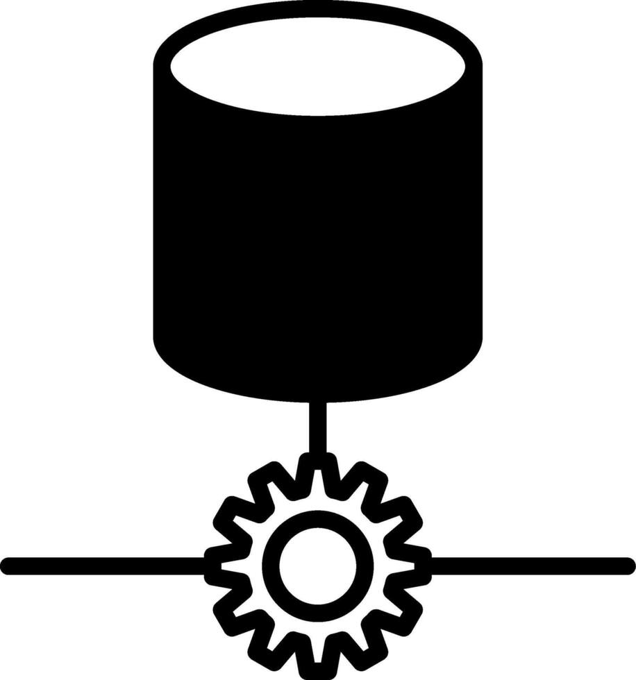 Big Data Icon Design Symbol vector