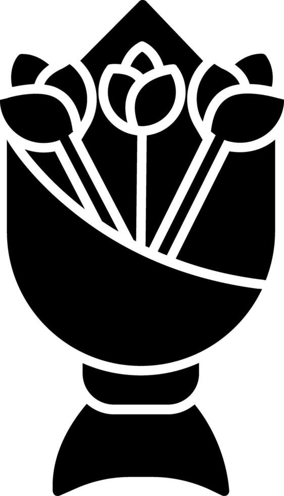 Bouquet Icon Design Symbol vector
