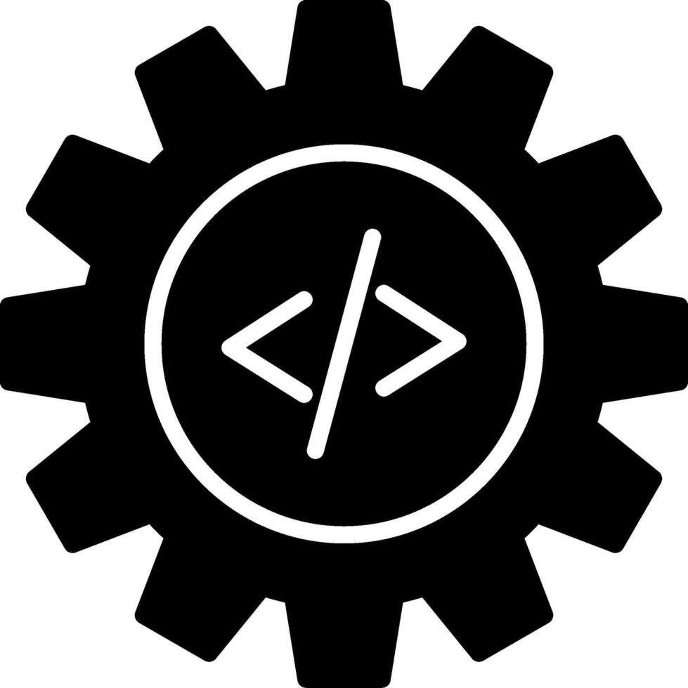 Coding Icon Design Symbol vector
