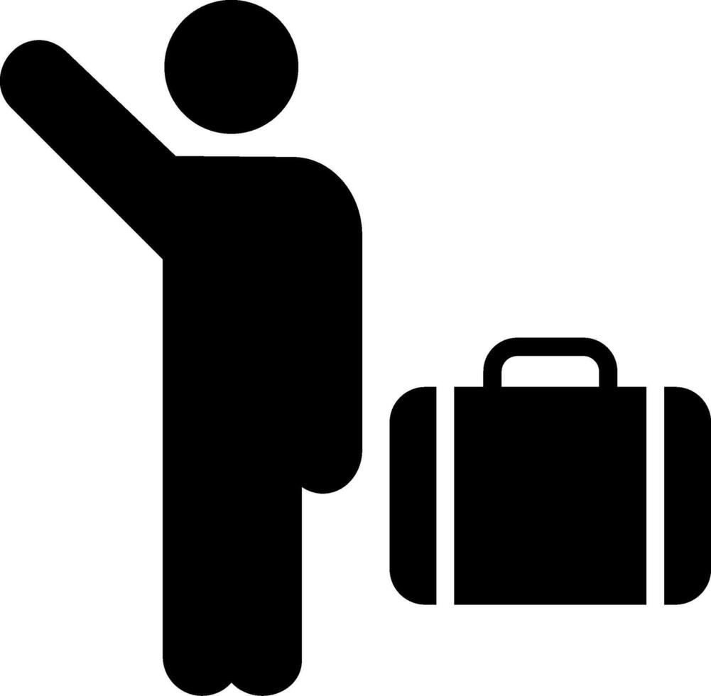 Passenger Icon Design Symbol vector
