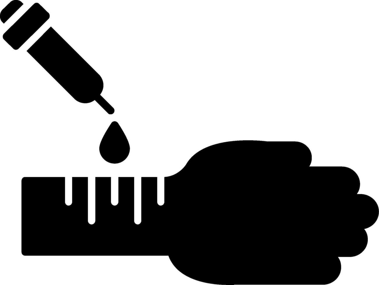 Allergy Test Icon Design Symbol vector