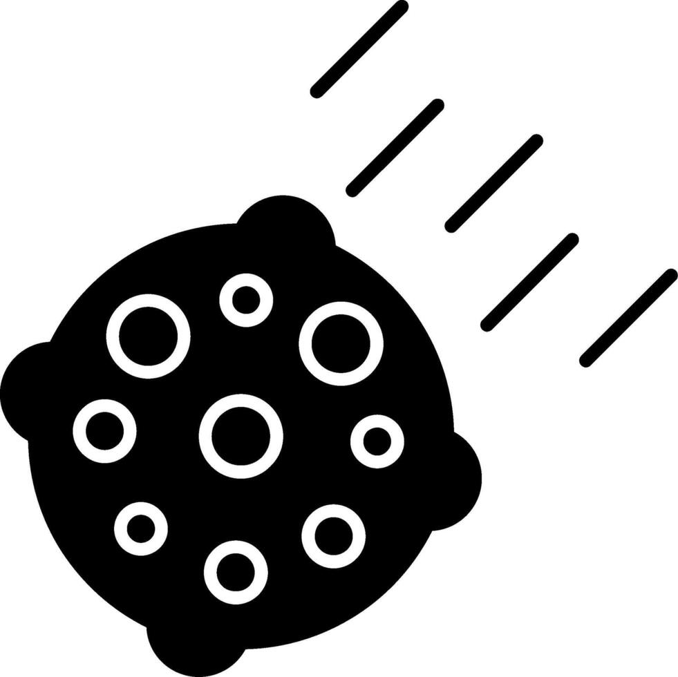 Asteroid Icon Design Symbol vector