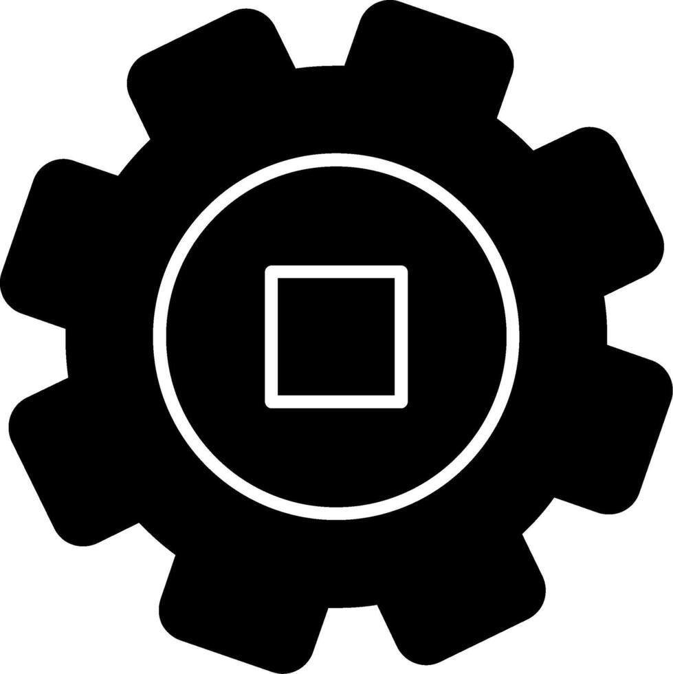 gear Icon Design Symbol vector