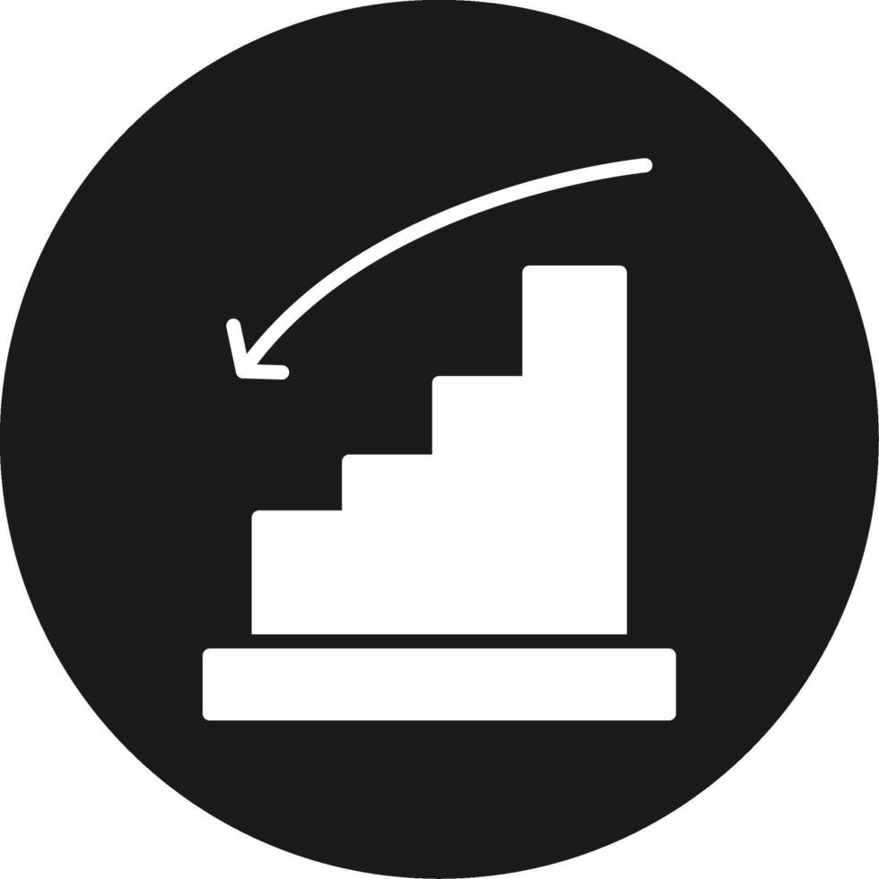 Decrease Icon Design Symbol vector