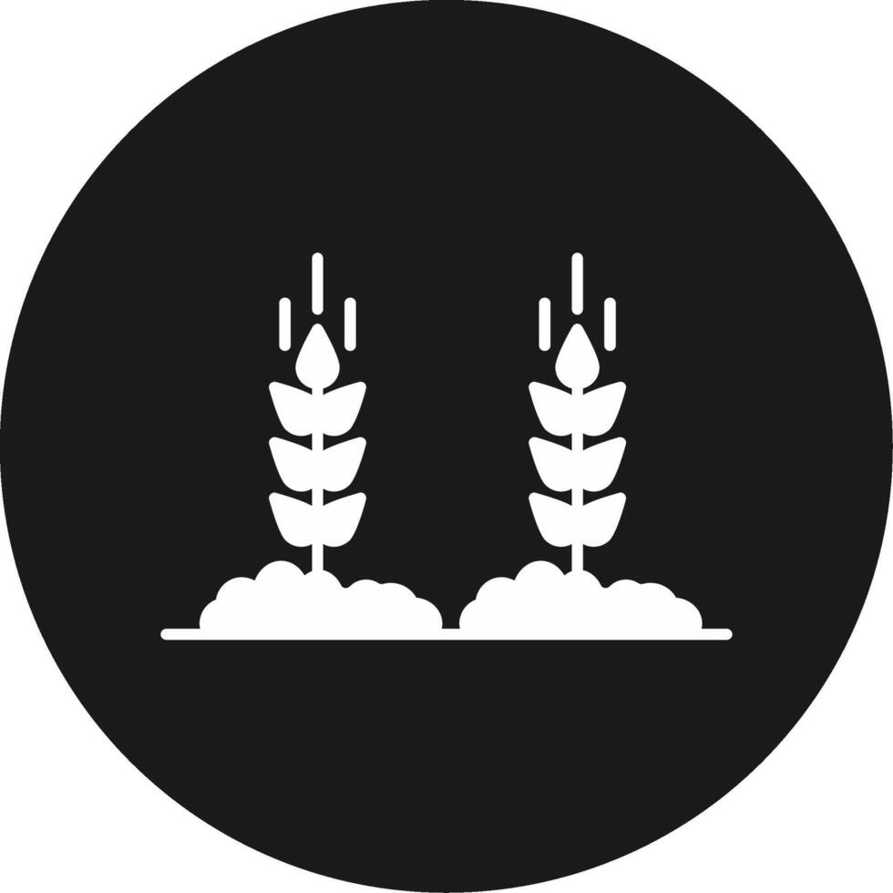 Wheat Icon Design Symbol vector