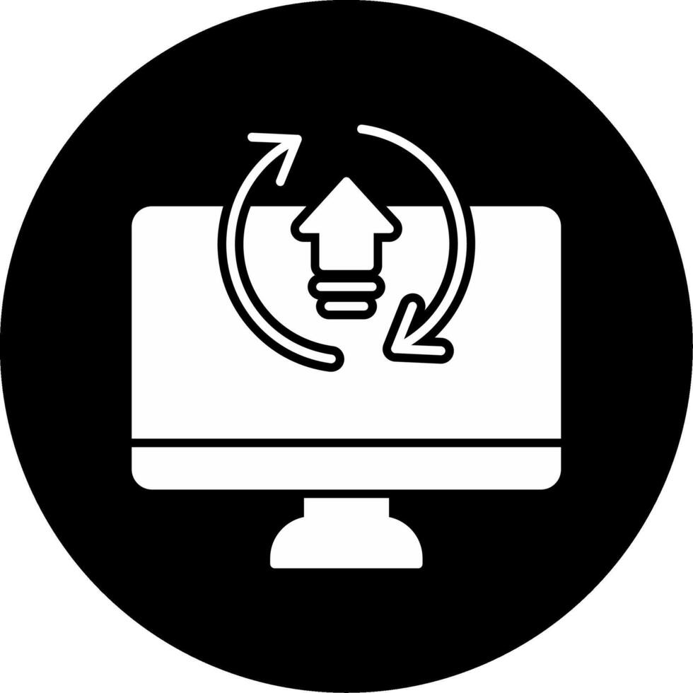 Upgrade Icon Design Symbol vector