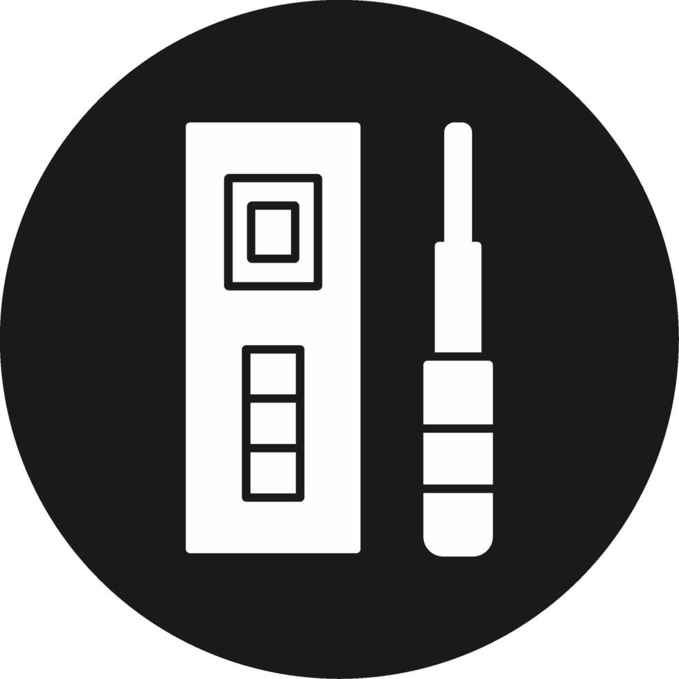 Rapid Test Icon Design Symbol vector