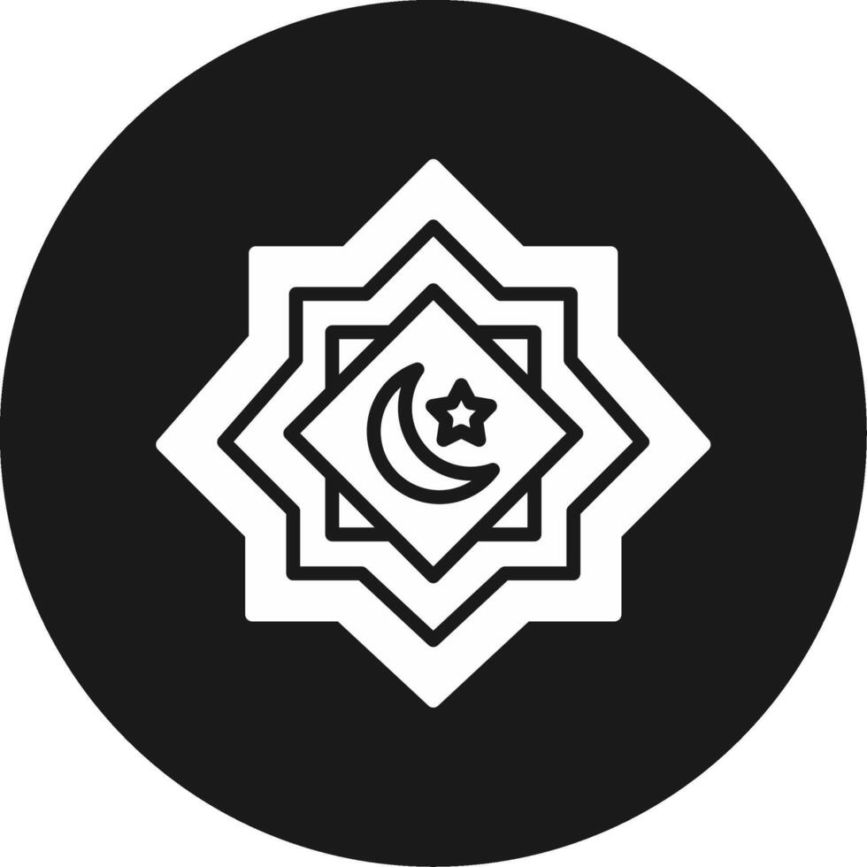 Rub El Hizb Icon Design Symbol vector