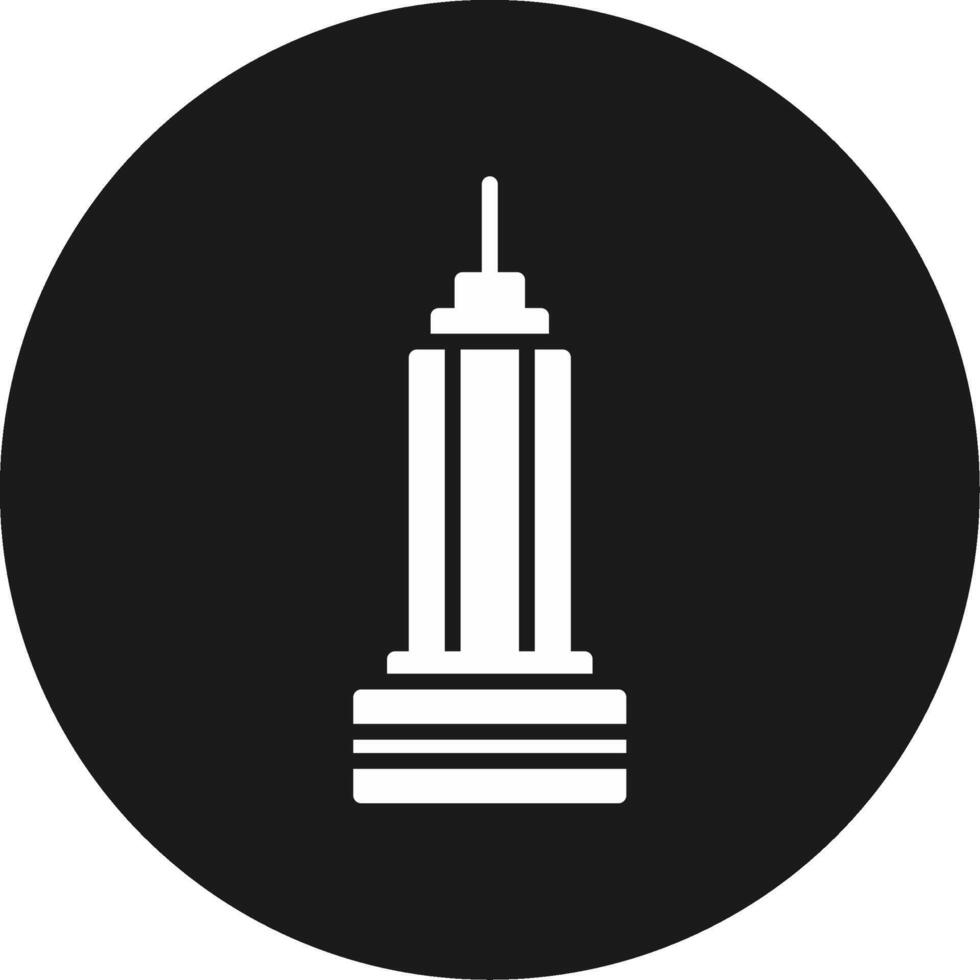 Empire State Icon Design Symbol vector