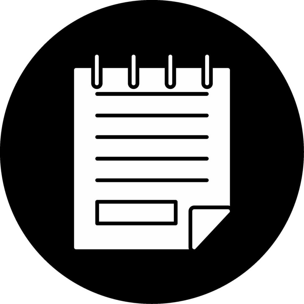 Note Icon Design Symbol vector