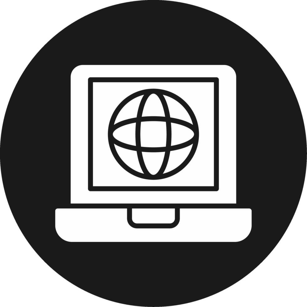 Global Icon Design Symbol vector