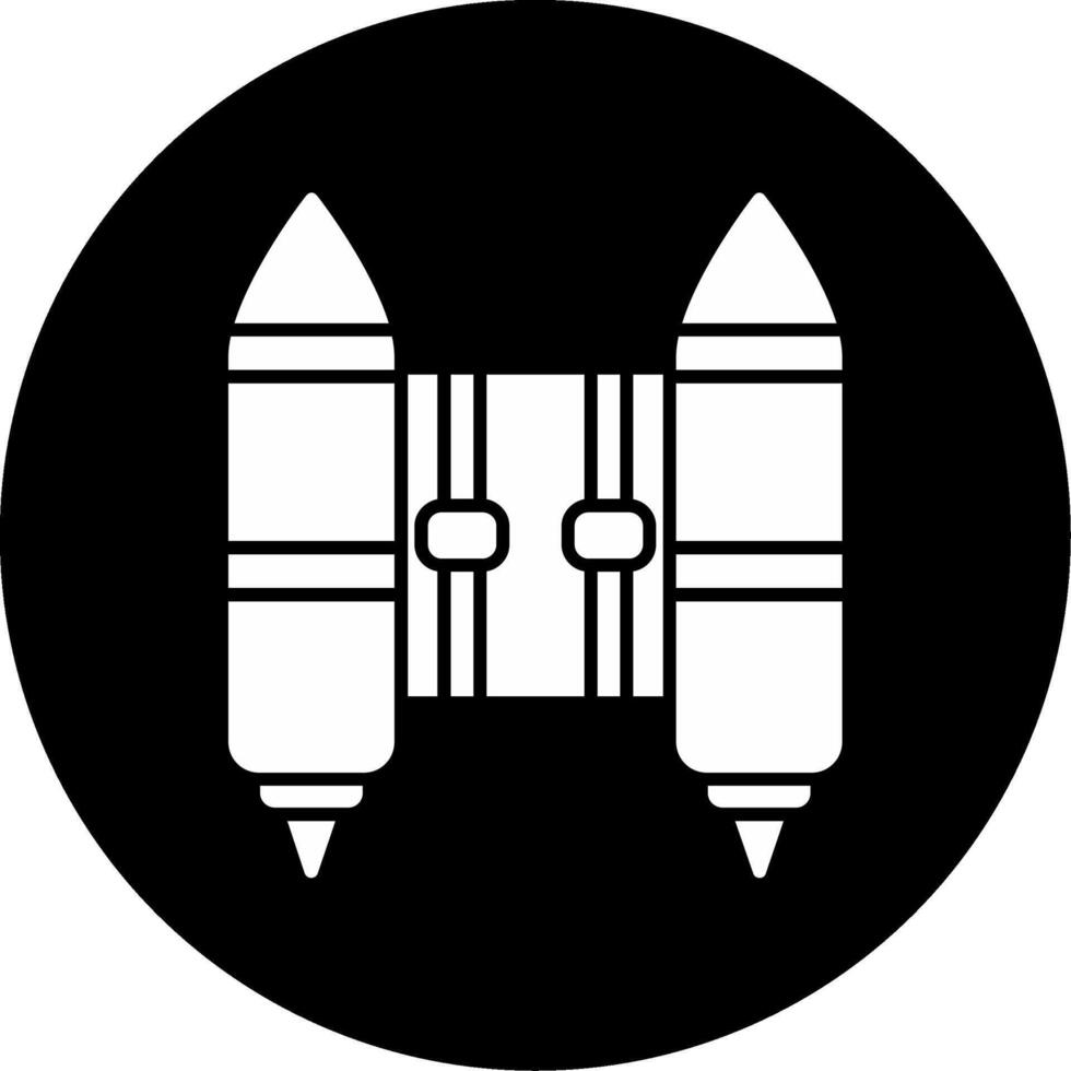 Jet Pack Icon Design Symbol vector