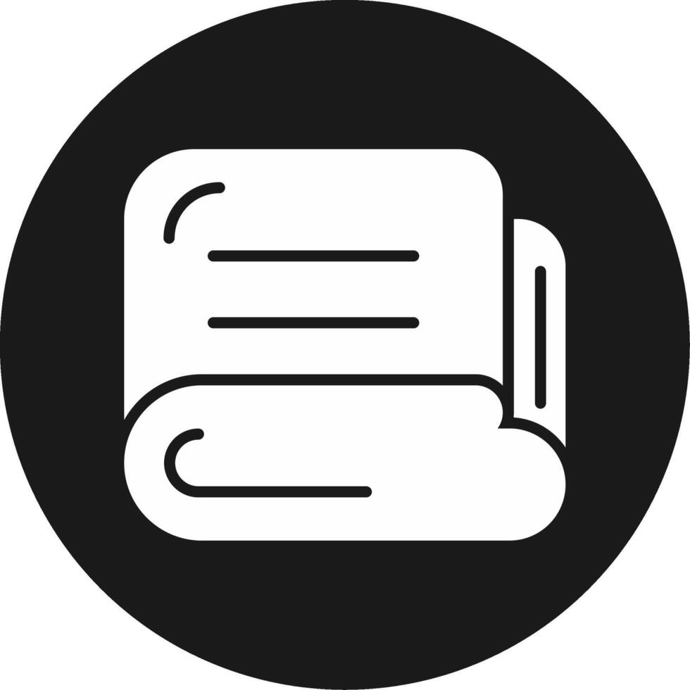 Blanket Icon Design Symbol vector
