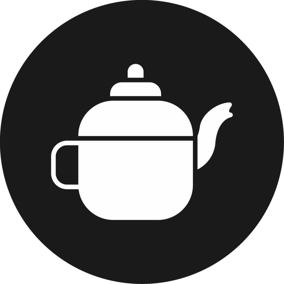 Teapot Icon Design Symbol vector