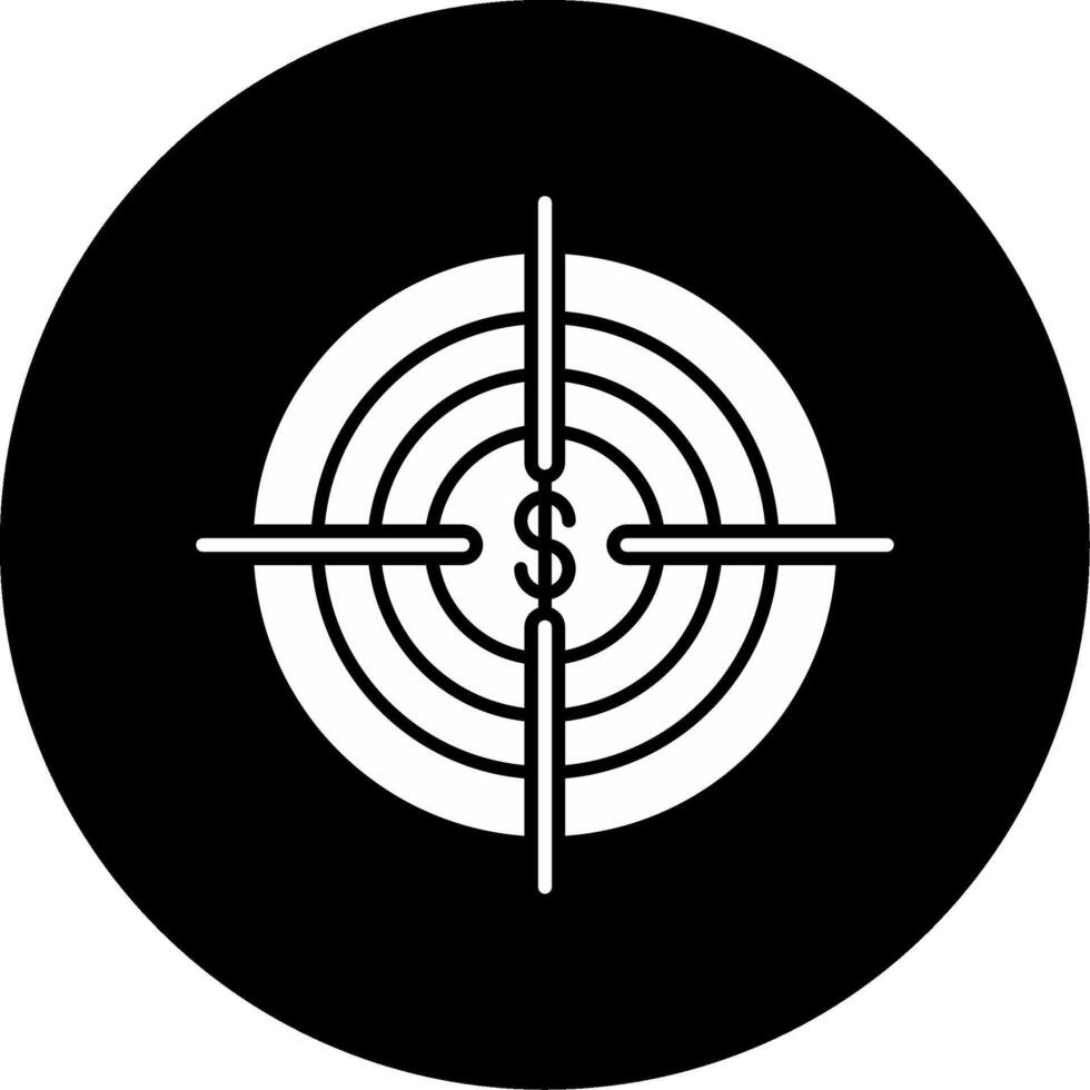 Target Icon Design Symbol vector
