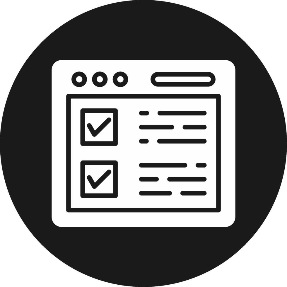 Checklist Icon Design Symbol vector