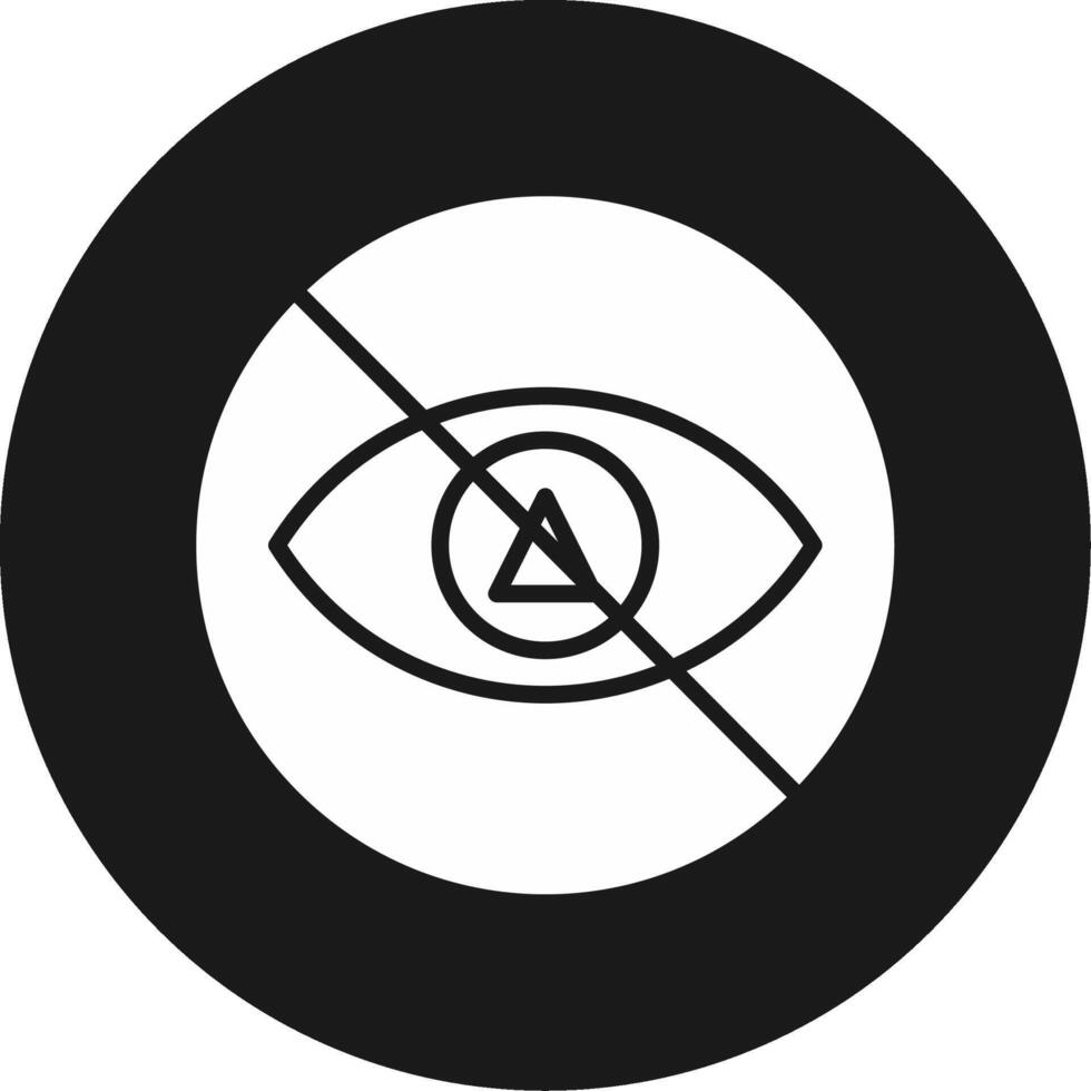 No Illegitimate Icon Design Symbol vector