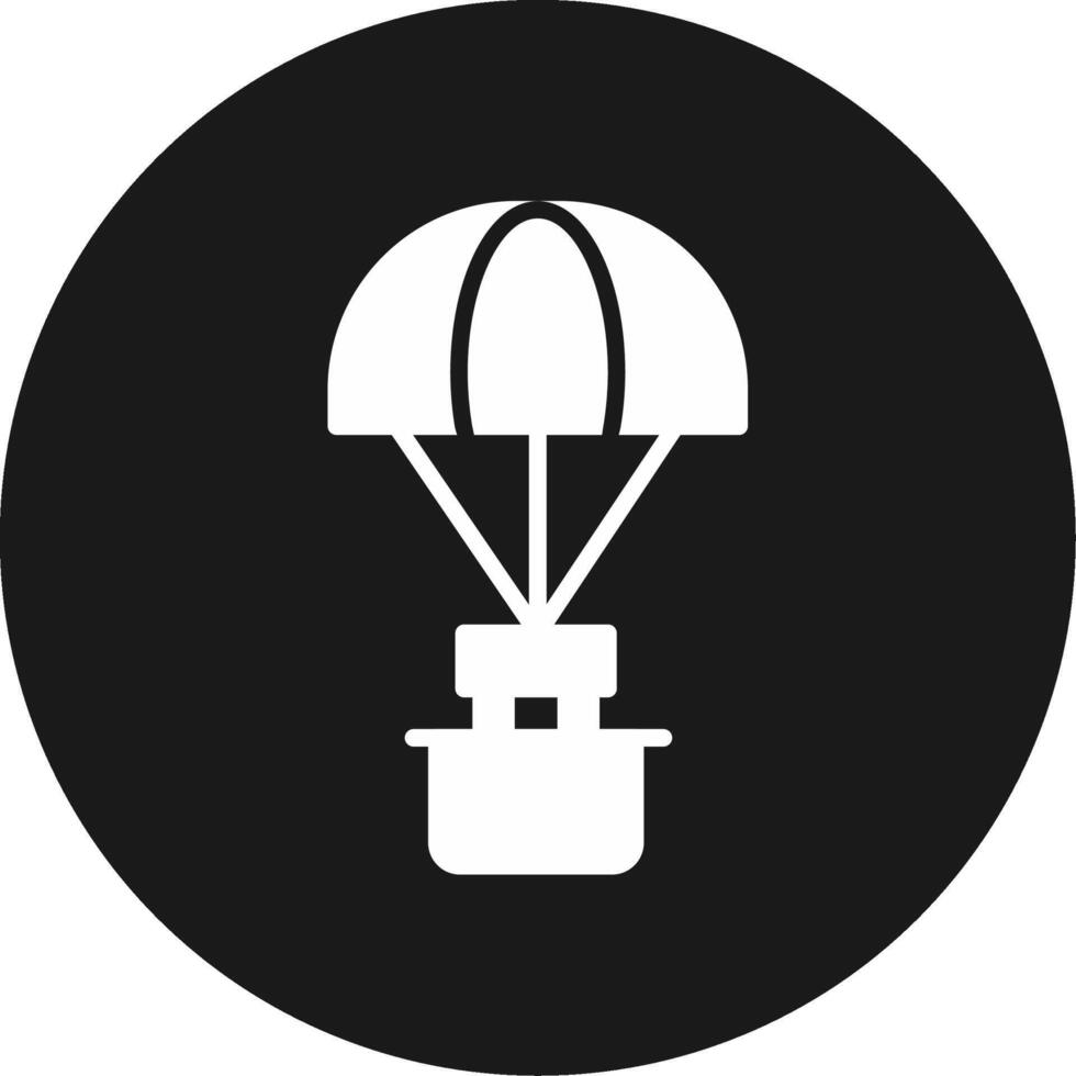 Parachute Icon Design Symbol vector