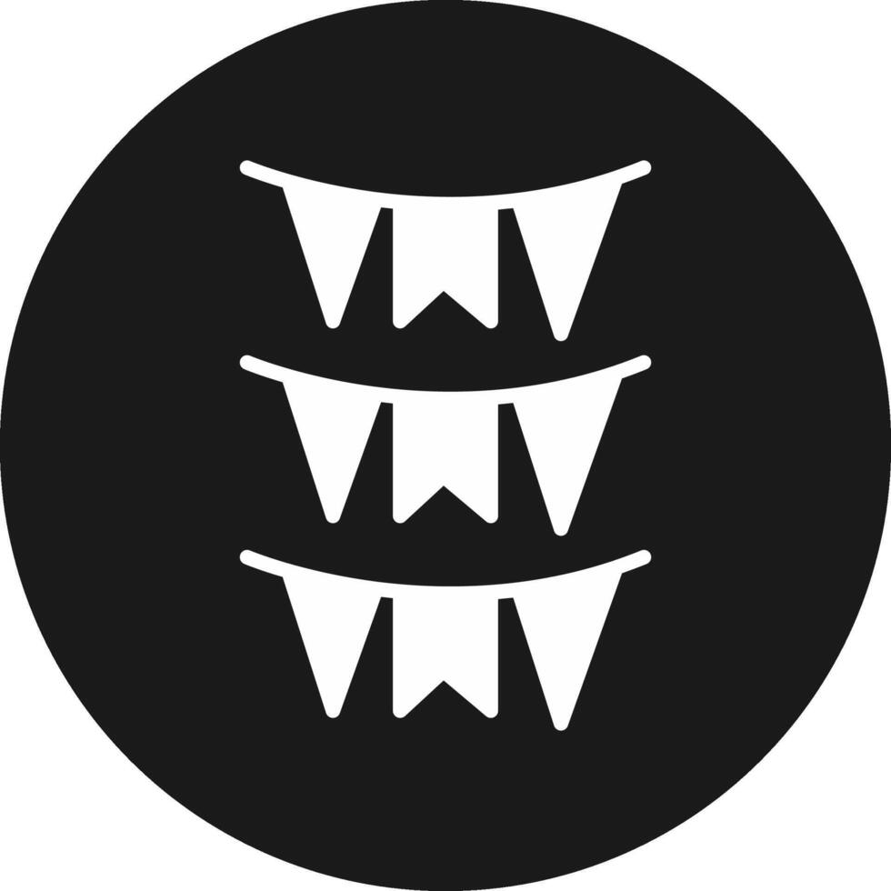 Garlands Icon Design Symbol vector